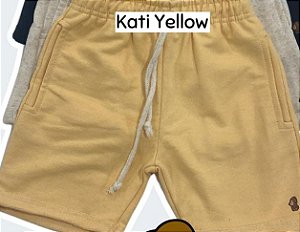 Bermuda Moletinho Kati Yellow