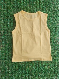 Regata amarelo claro