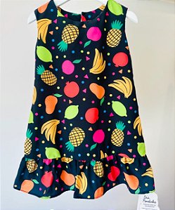 Vestido frutinhas