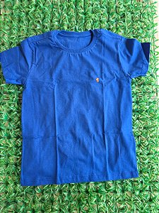 Camiseta básica azul bic