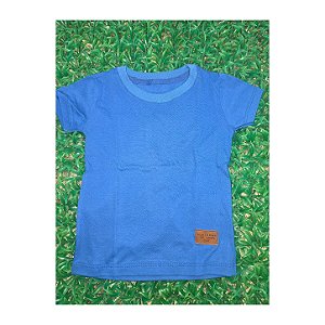 Camiseta básica azul bic