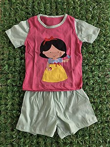 Pijama Branca de Neve