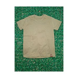 Camiseta básica caqui