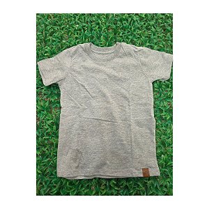 Camiseta básica cinza / mescla