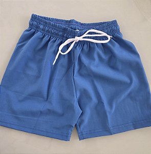 Tactel liso azul