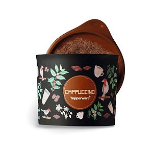 Tupperware Redondinha Cappuccino Floral 350g