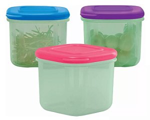 Tupperfresh Quadrado Baixo 200ml Tupperware