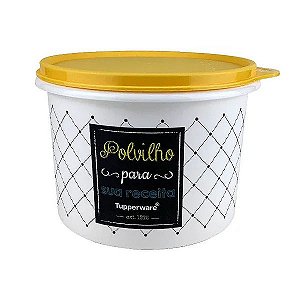 Tupper Caixa 1,1 litros Polvilho Bistrô Tupperware