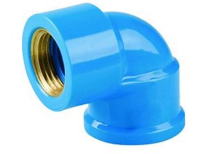 Joelho 90 Roscavel Bucha latao PVC - .3/4 X 1/2