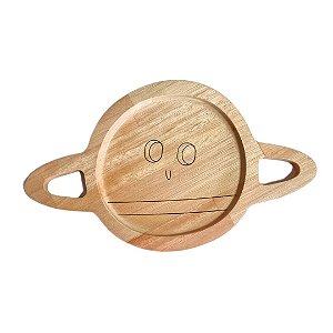 Pratinho Infantil - Saturno - Madeira de Brincar