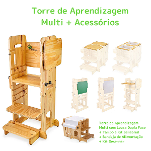 Kit Torre de Aprendizagem Multi + Acessórios