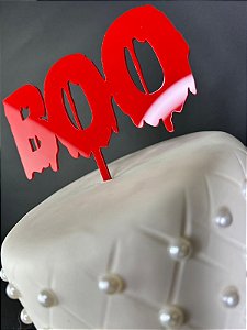 TOPO DE BOLO BOO