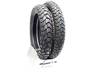 PAR PNEU PIRELLI BROS TRASEIRO 110 90 17 E DIANTEIRO 90 90 19 NOVO ORIGINAL BROS, CROSSER XRE 190