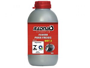 FLUIDO FREIO - RADNAQ - 200 ML - DOT 3