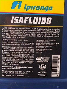 óleo Ipiranga Isafluido  434 TO 20 litros