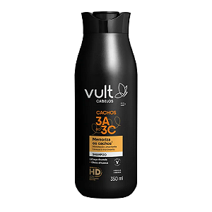 Shampoo Cabelos Cachos 3A a 3C - Vult - 350ml
