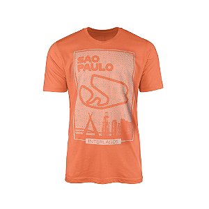 Camiseta Masculina São Paulo Coral