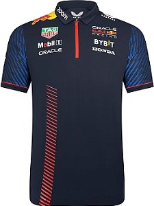 Polo Masculina Red Bull Team 2023