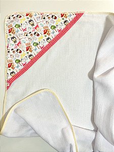 Toalha Fralda com Capuz Bosque