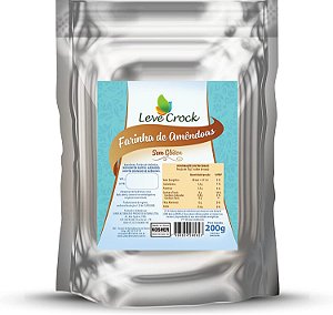 Farinha de Amêndoas Leve Crock 200g