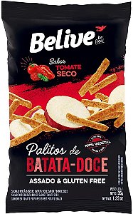 PALITOS DE BATATA DOCE SABOR TOMATE SECO