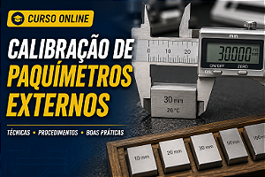 Calibração de Paquímetros Externos - Curso EaD