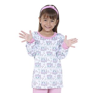 Pijama Fem. Infantil Estampas Variadas (Ref. 5048)