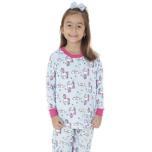 Pijama Fem. Infantil Estampas Variadas (Ref. 5034)