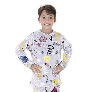 Pijama Mas. Infantil Estampas Variadas (Ref. 6032)