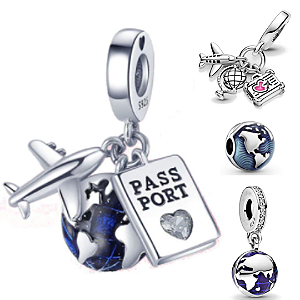 Berloque Charm My Life p/ Pandora | Prata