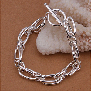 Pulseira Bracelete de Corrente unissex | Prata