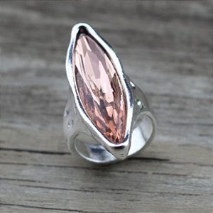 Maxi Anel com Pedra | Prata