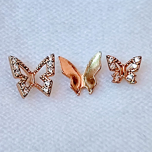 Trio de Brincos Borboleta
