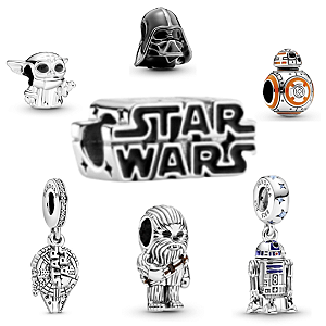 Berloque Star Wars p/ Pandora | Prata