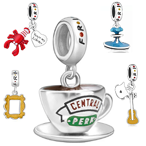 Berloque Friends p/ Pandora e Vivara | Prata
