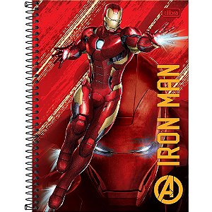 CADERNO TILIBRA HOMEM DE FERRO.