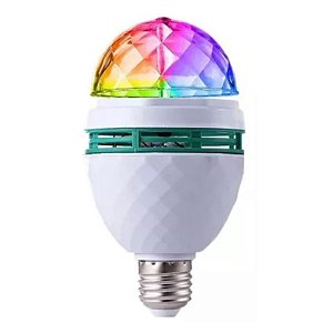 Lâmpada LED Bulbo Festa 3w RGB Bivolt LLRGBC3