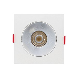 Spot de Embutir Quadrado LED 7w 4000k Bivolt ECO-38766
