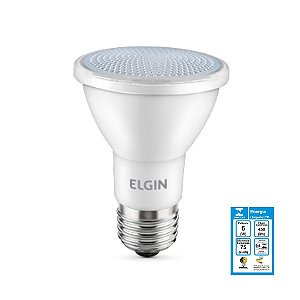 Lâmpada LED PAR20 6w 6500k IP65 Elgin 48LEDP20BF01