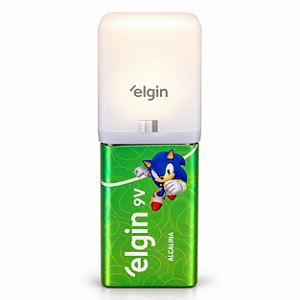 Lanterninha do Sonic 9v Elgin ELE000000082425