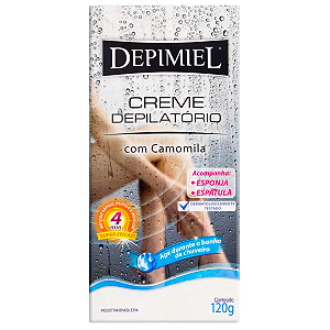 Creme depilatório para perna uso no banho 120g Depimiel