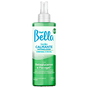 Loção Calmante Hidratante Facial Corporal Depil Bella 200 ml