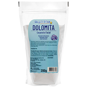 Dolomita Corporal Facial Ultrafino 200g Pré e Pós Depilação