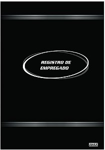Livro registro de empregado 50 folhas