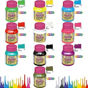 TINTA FOSCA CORES DIVERSAS 37ml ACRILEX
