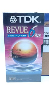Caixa de Fita VHS 10un