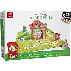 Jogo de Tabuleiro Chapeuzinho Vermelho