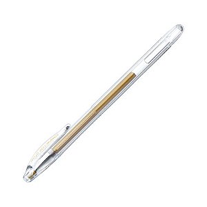Caneta Esferográfica Compactor Gel Dourado 0.7mm