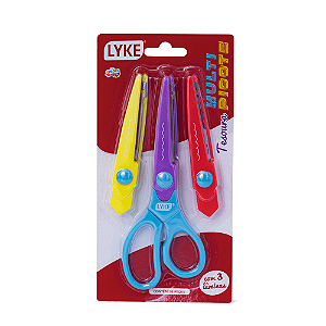 Tesoura Escolar ZIGZAG 16,5 cm