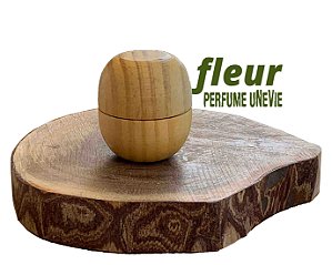 Perfume Sólido Fleur uNeVie                  * opção com embalagem ou refil